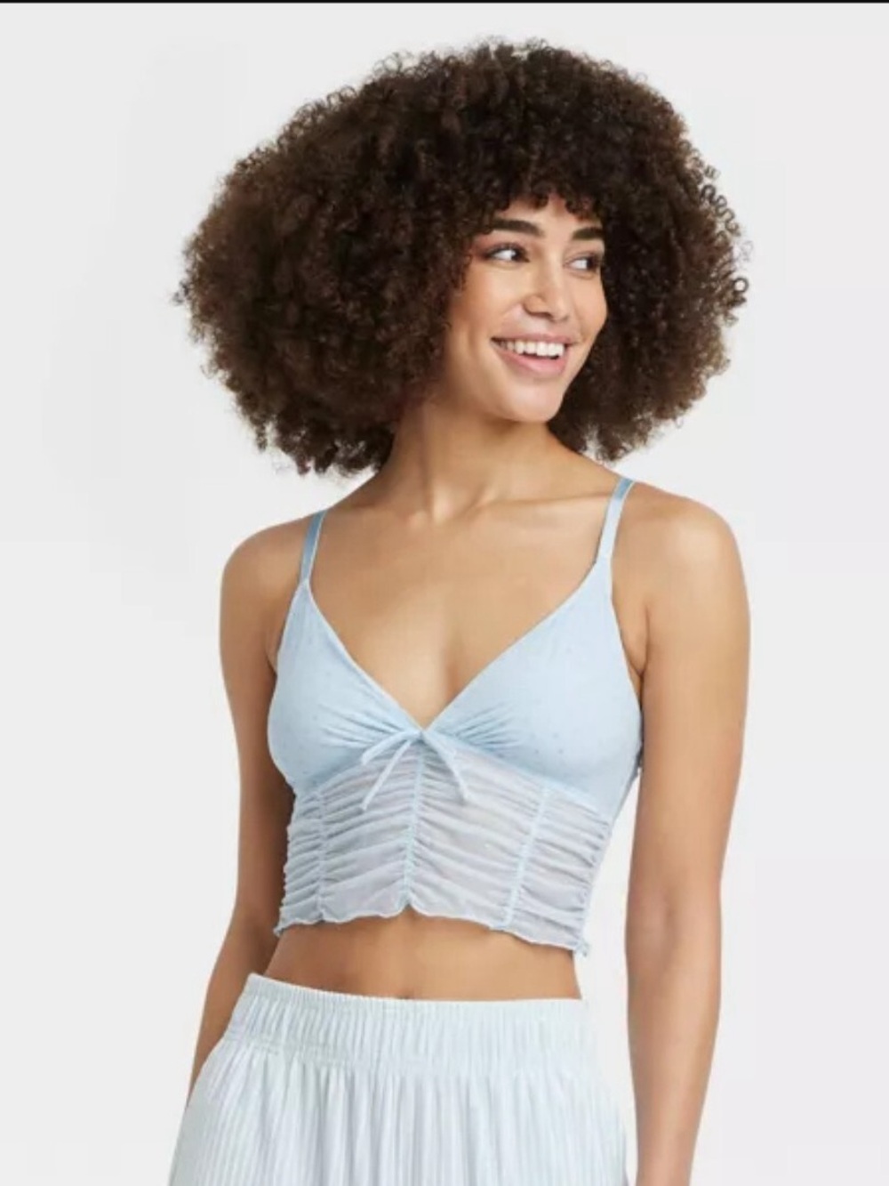 Colsie Mesh Brami Top